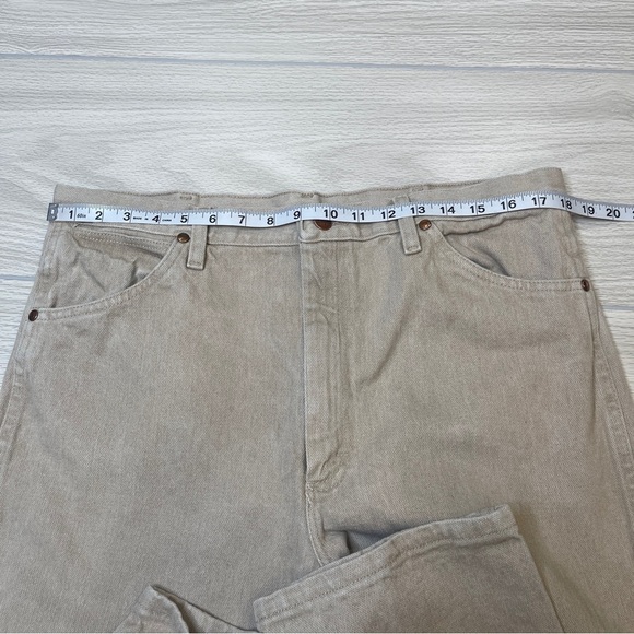 Wrangler 936TAN Cowboy Cut Slim Fit Western Jeans Men’s Size 36”Wx34”L - Picture 8 of 12